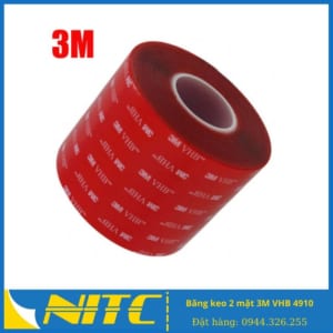 Băng keo 2 mặt 3M VHB 4910 - Băng dính 2 mặt 3M VHB 4910 - sản phẩm băng keo công nghiệp nitc
