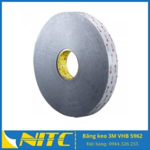 Băng keo 3M VHB 5962 - Băng dính 3M VHB 5962 - sản phẩm băng keo công nghiệp nitc