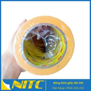 Băng dính giấy 3M 244 - Băng keo giấy 3M 244 - sản phẩm băng keo công nghiệp nitc