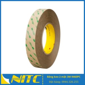 Băng keo 2 mặt 3M 9460PC - Băng dính 2 mặt 3M 9460PC - sản phẩm băng keo công nghiệp NITC