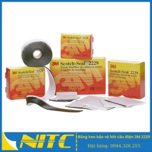 Băng keo bảo vệ kết cấu điện 3M 2229 - Băng dính bảo vệ kết cấu điện 3M 2229 - sản phẩm băng keo công nghiệp nitc